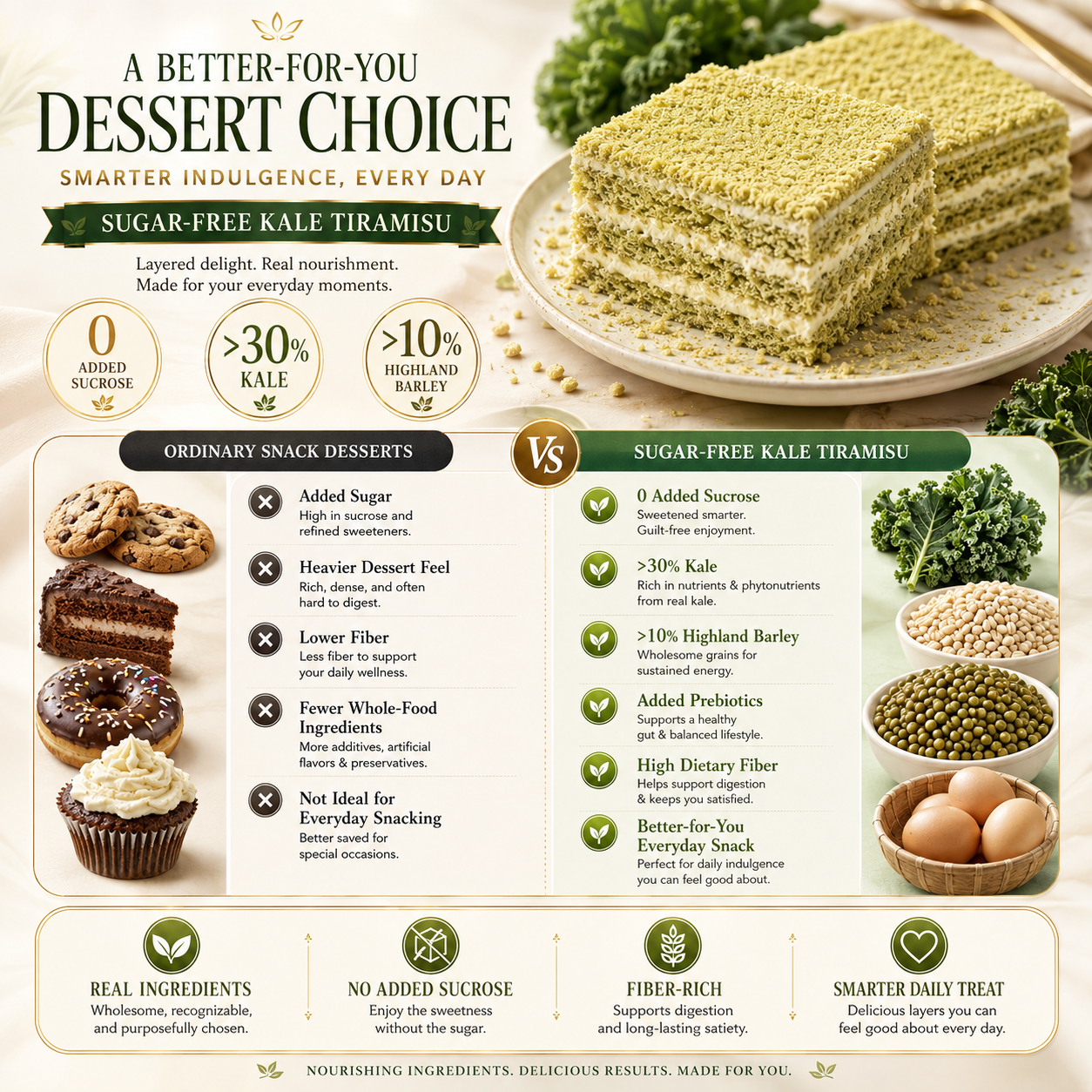 Sugar-Free Kale Tiramisu-Ll