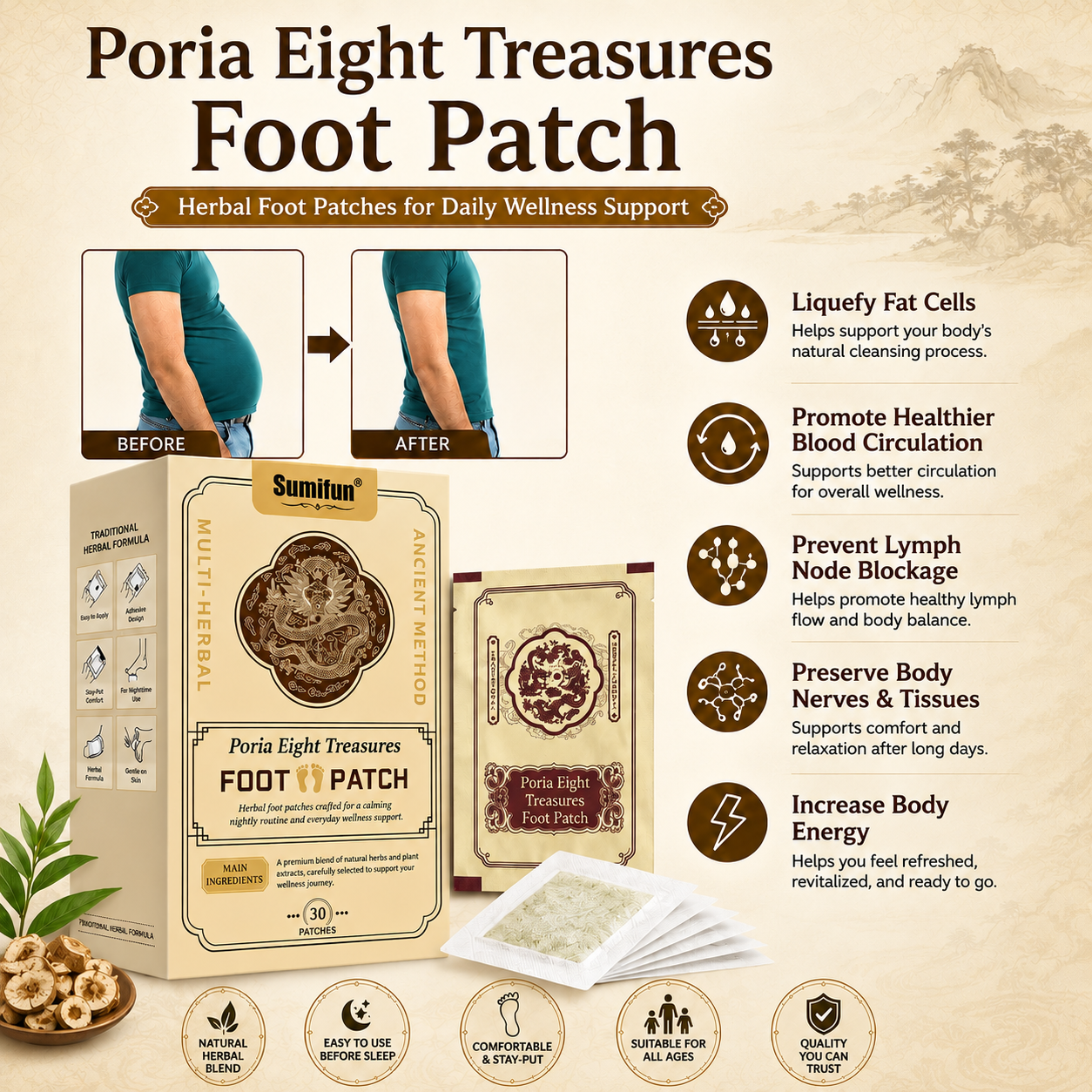 Foot Patch - Andon