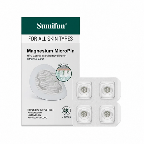 Sumifun® Magnesium MicroPin HPV Genital Wart Removal Patch-Ll