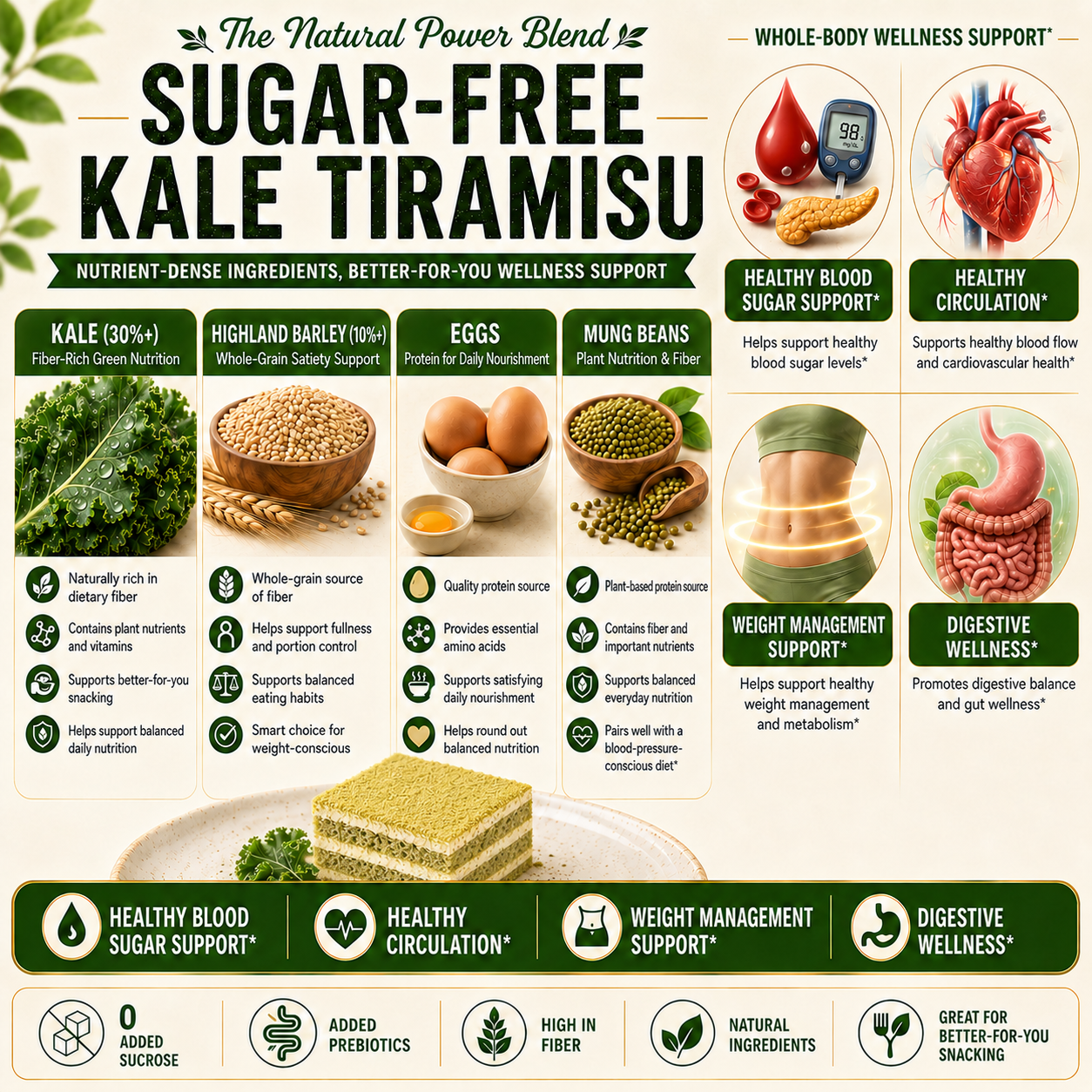 Sugar-Free Kale Tiramisu-Ll