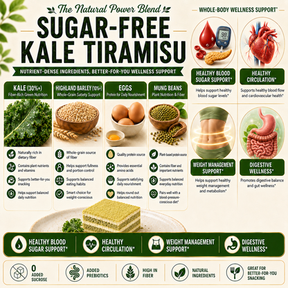 Sugar-Free Kale Tiramisu-Ll