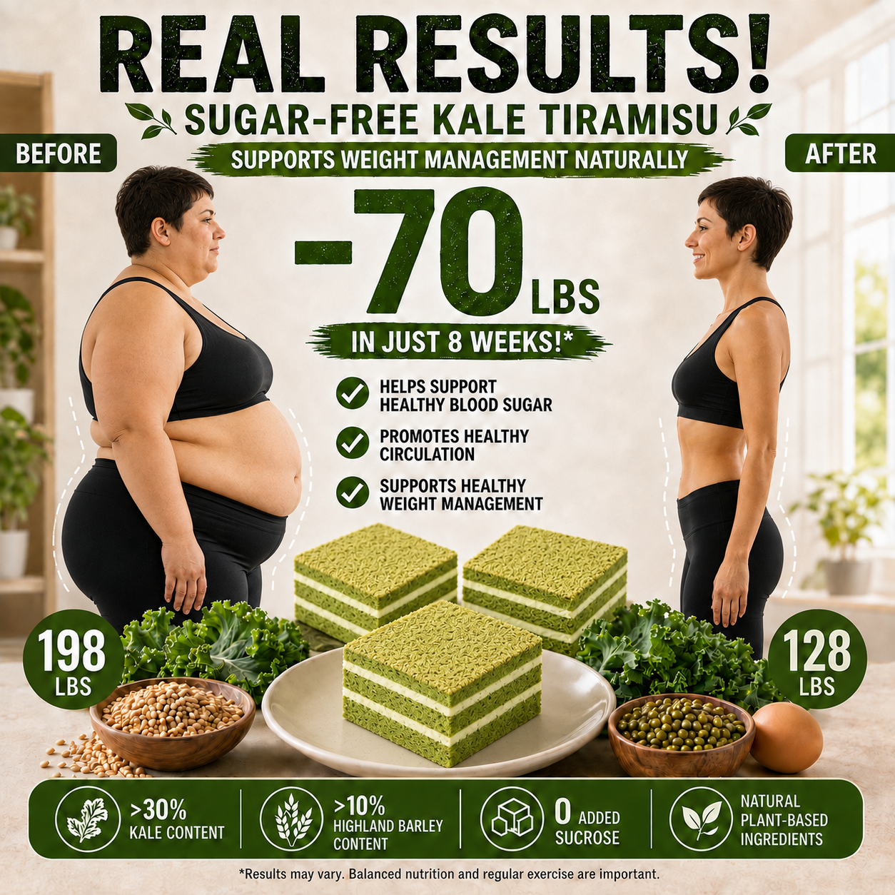 Sugar-Free Kale Tiramisu-Ll