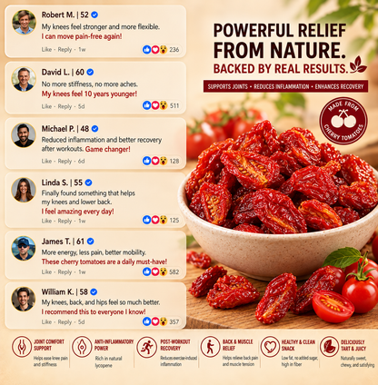 🍅 Dried Cherry Tomatoes for Daily Wellness – Heart & Antioxidant Support-Haily