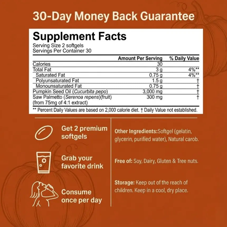 Pumpkin Seed Oil Capsule-Bella