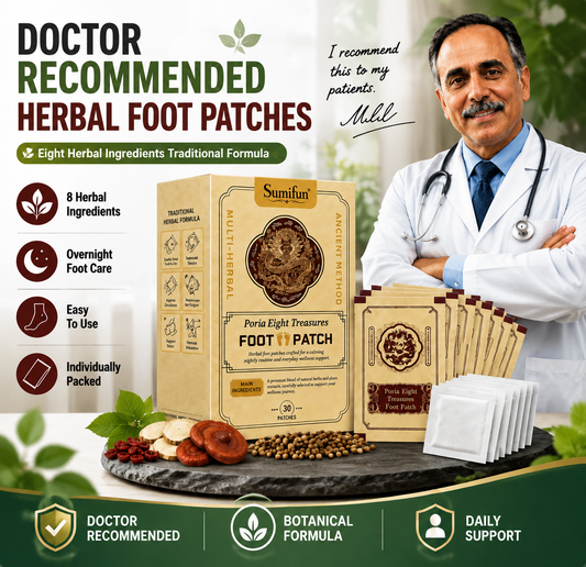 Poria Eight Treasures Foot Patch - Haily