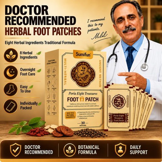 Poria Eight Treasures Foot Patch - CDD