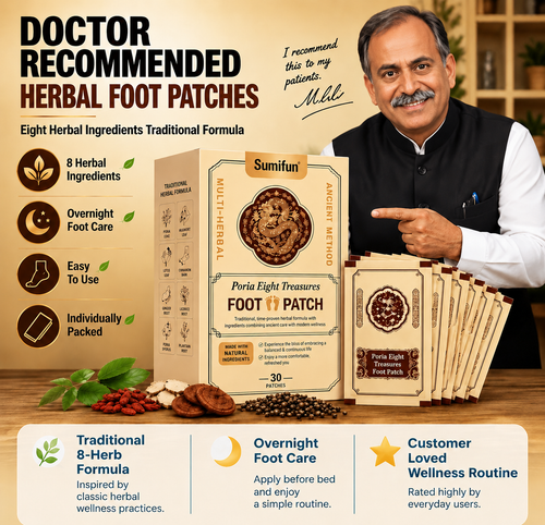 Poria Eight Treasures Foot Patch - CDD