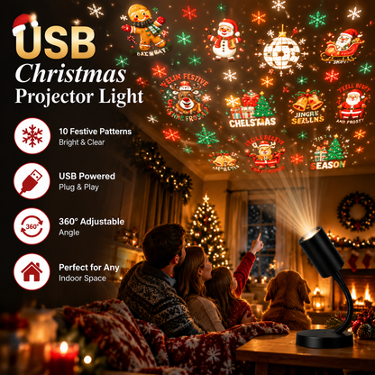 🎄 Turn Your Home Into A Magical Christmas Wonderland, With A Simple Touch Of Light-CDD