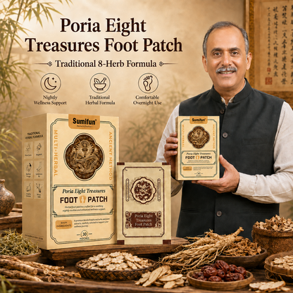 Poria Eight Treasures Foot Patch - Ll