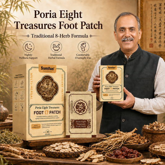 Poria Eight Treasures Foot Patch - Ll