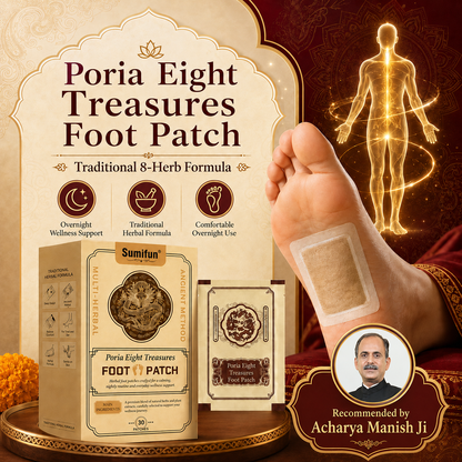 Poria Eight Treasures Foot Patch - CDD