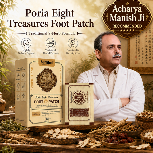 Poria Eight Treasures Foot Patch - GUO