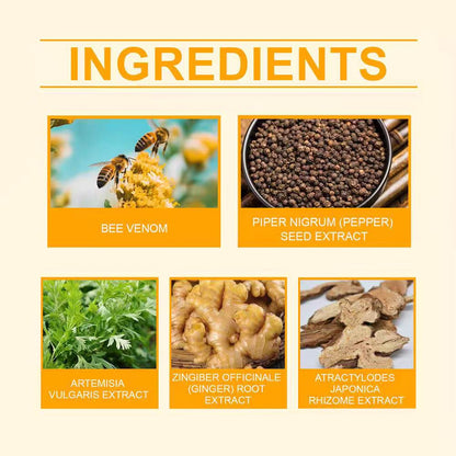 🌿Honey Ginger Herbal Foot Patch (Set of 10)-Ll