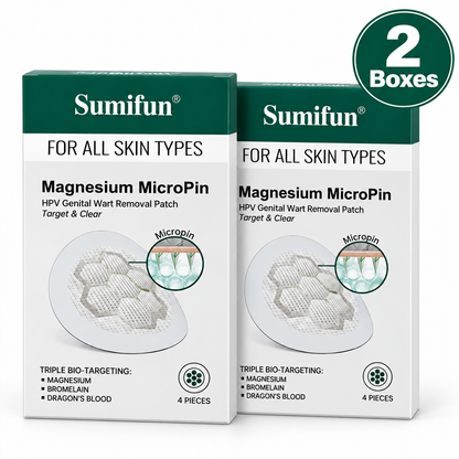 Sumifun® Magnesium MicroPin HPV Genital Wart Removal Patch-Ll