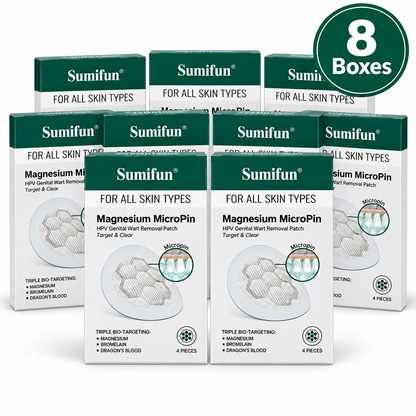 Sumifun® Magnesium MicroPin HPV Genital Wart Removal Patch-Ll