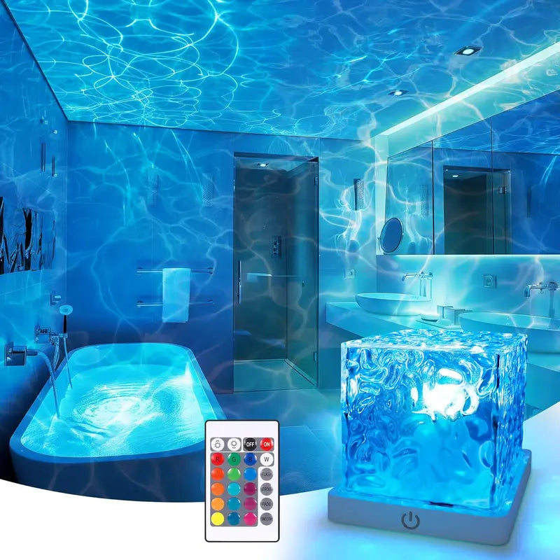 Rechargeable Ocean Wave Shower Light-Ll