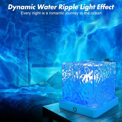 Rechargeable Ocean Wave Shower Light-Ll