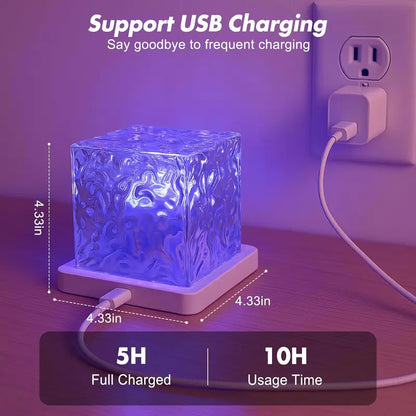 Rechargeable Ocean Wave Shower Light-Ll