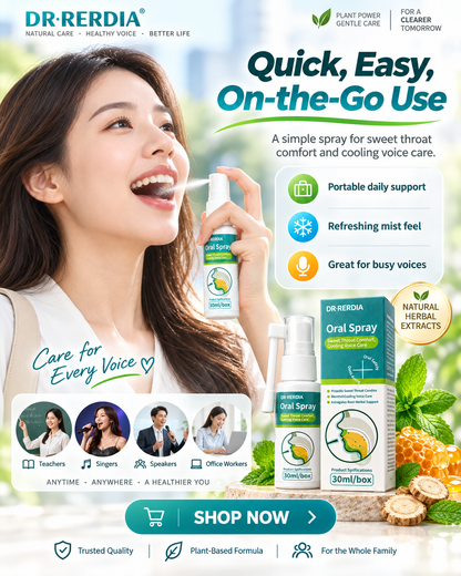 Oral Spray with Propolis, Menthol & Astragalus Root — Gentle Daily Care-GUO