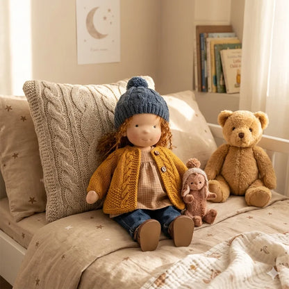 🌲Early Christmas Sale 60% Off - Ihandcrafty® Handmade Waldorf Doll - Hazel